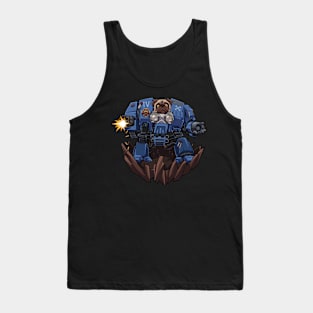 Pugtron: The Fierce War Robot Pug Tank Top